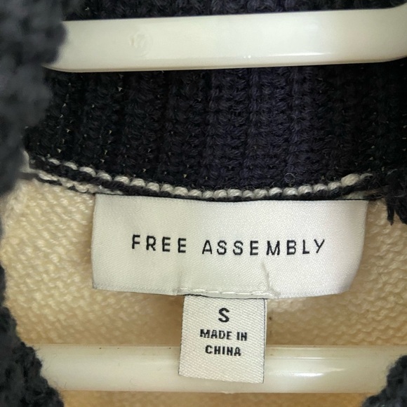 EUC | Free Assembly women’s turtleneck sweater dress wool blend — small - Picture 4 of 6